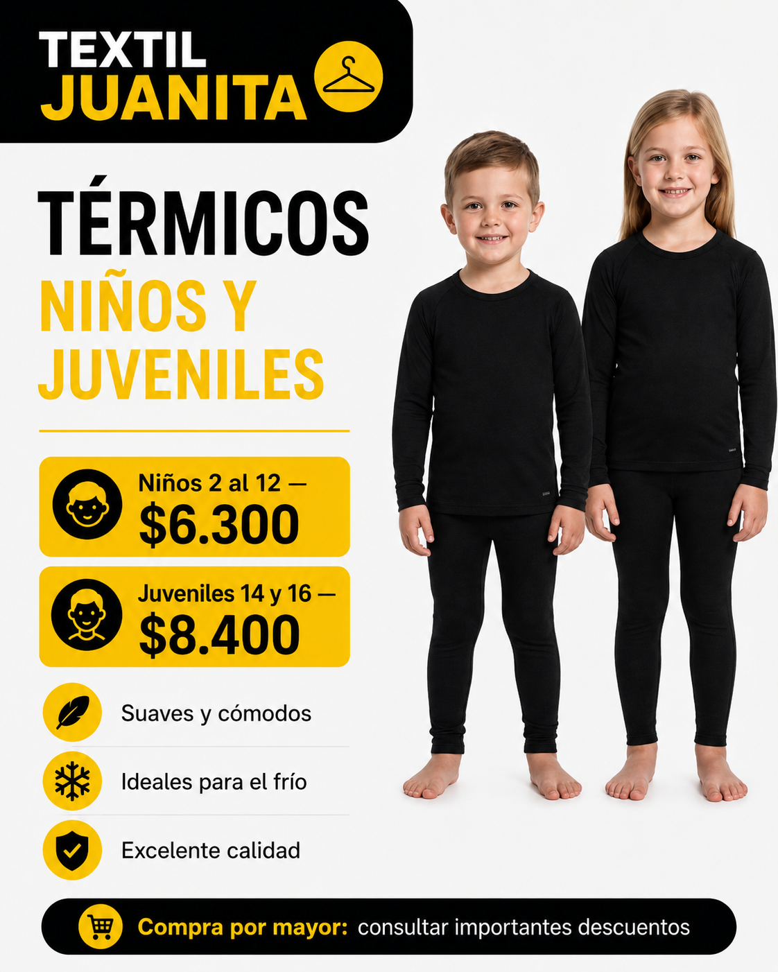 Conjuntos Térmicos Niños